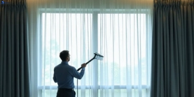 Commercial drapes cleaning service dendy-vic hotels offices
